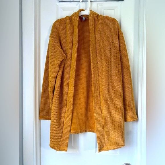 Tobi Womens mustard yellow sweater, Medium - Picture 3 of 7